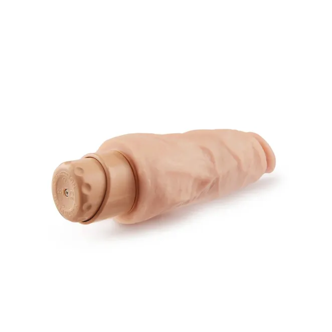 6 Inch Vibrating Realistic Dildo Beige