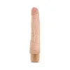 9 in. Realistic Vibrating Dildo Beige