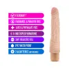 9 in. Realistic Vibrating Dildo Beige