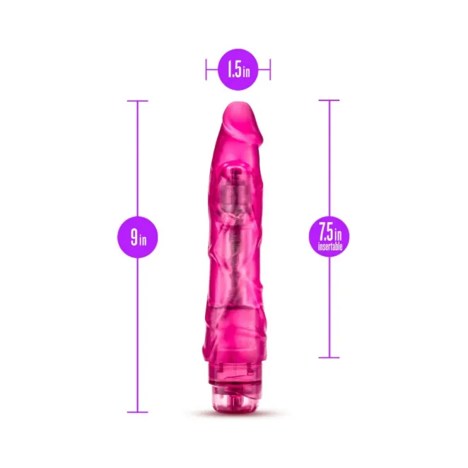 7.5 Inch Vibrating Realistic Dildo Pink