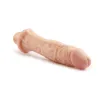 8 Inch Vibrating Realistic Dildo Beige