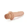 8 Inch Vibrating Realistic Dildo Beige