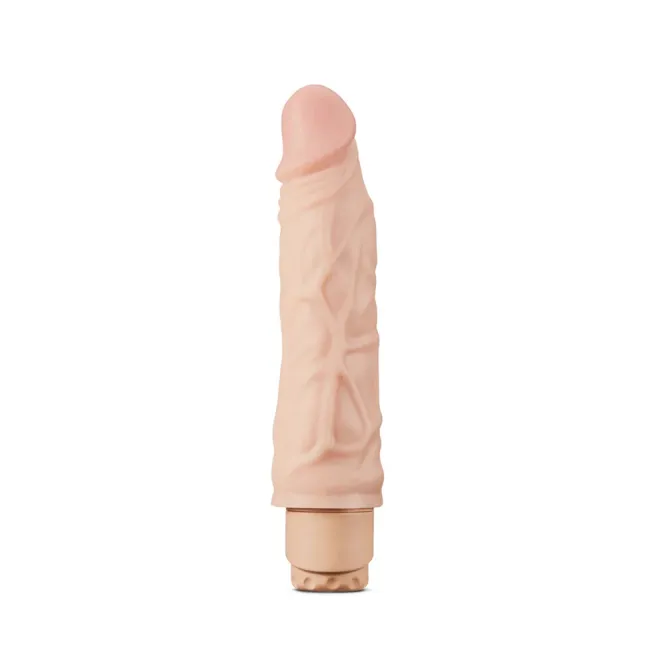 7.5 Inch Vibrating Realistic Dildo Beige