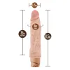 7.5 Inch Vibrating Realistic Dildo Beige