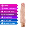 7.5 Inch Vibrating Realistic Dildo Beige
