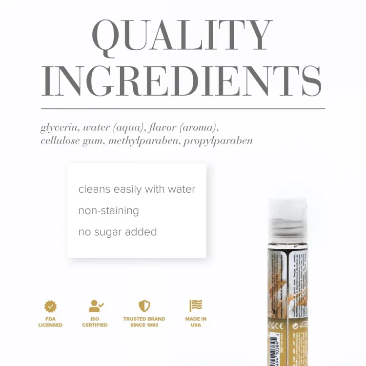 JO H2O Vanilla Cream Flavored Water-Based Lubricant 1 oz. JO H2O Vanilla Cream Flavored Water-Based Lubricant 1 oz.