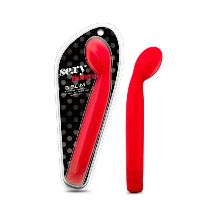 Sexy Things G Slim Multi-Speed G-Spot Vibrator Red Sexy Things G Slim Multi-Speed G-Spot Vibrator Red