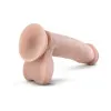 7 Inch The Pool Boy Realistic Dildo with Balls & Suction Cup Beige