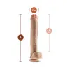 12 Inch Hung Rider Bruno Large Realistic Suction Cup Dildo