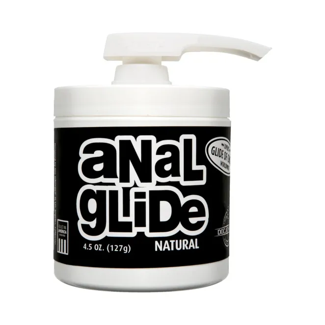 Doc Johnson Natural Anal Lubricant Tub 4.5 oz.