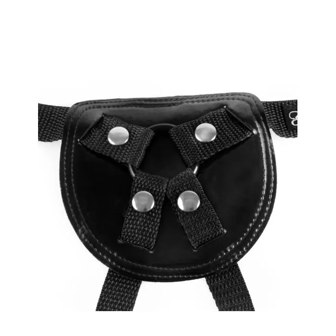 Adjustable Stay-Put Harness Black