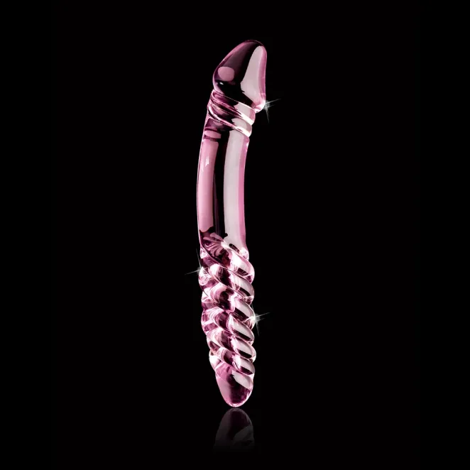 Icicles No 57 Realistic Double Ended Glass Dildo
