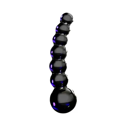 5 Inch Icicles Beaded Sensual Glass Dildo