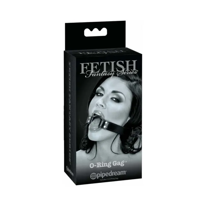 Adjustable O-Ring Gag Black