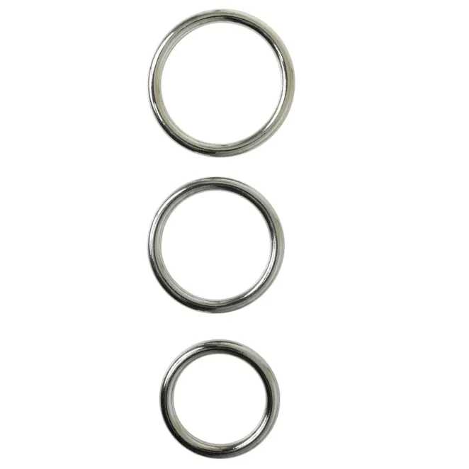 Metal O-Ring 3-Pack Silver