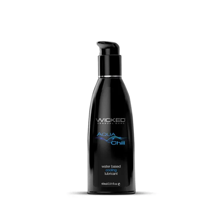 Wicked Aqua Chill Water-Based Cooling Lubricant 2 oz. Wicked Aqua Chill Water-Based Cooling Lubricant 2 oz.
