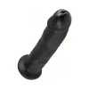 8.5 Inch King Cock Girthy Ultra Realistic Suction Cup Dildo Black