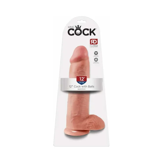 10.5 Inch King Cock Mega Girthy Ultra Realistic Suction Cup Dildo