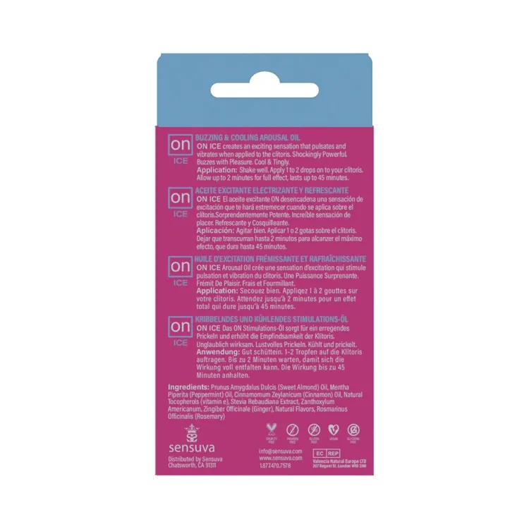 Sensuva ON Ice Arousal Oil 5 ml