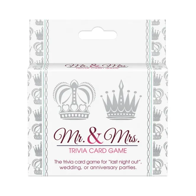 Mr & Mrs Trivia Card Game