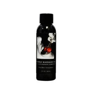 Earthly Body Edible Massage Oil Cherry 2 oz.