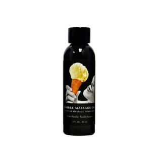 Earthly Body Vanilla Kissable Massage Oil 2 oz.
