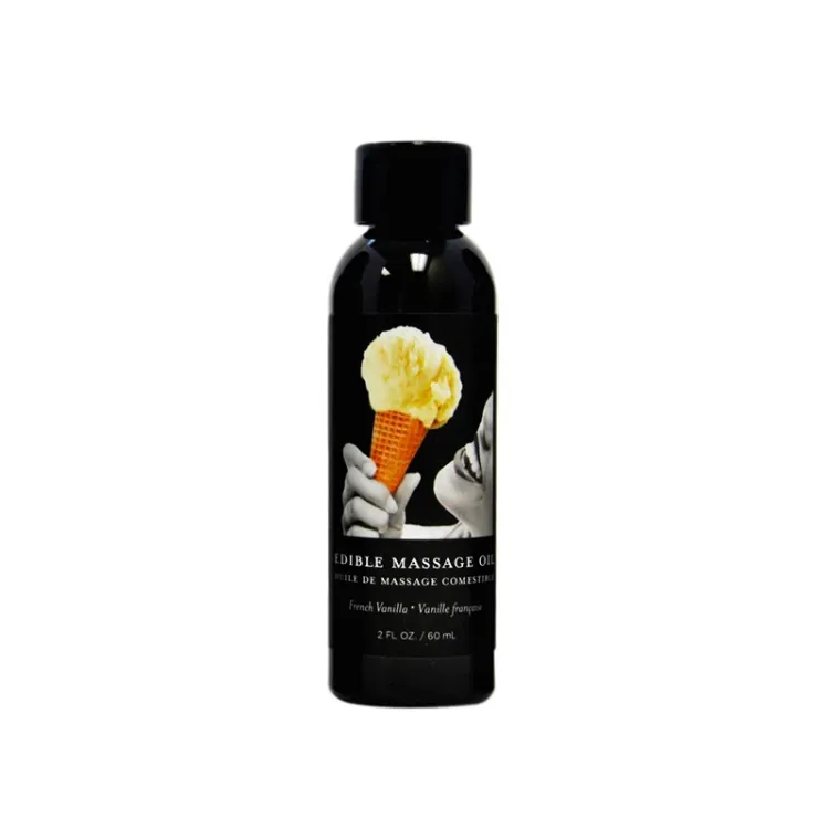Earthly Body Edible Massage Oil Vanilla 2 oz. Earthly Body Edible Massage Oil Vanilla 2 oz.