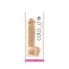 5 Inch Realistic Silicone Dildo with Balls Beige