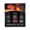 Earthly Body Hemp Seed Massage Oil Gift Set (3 x 2 oz.)