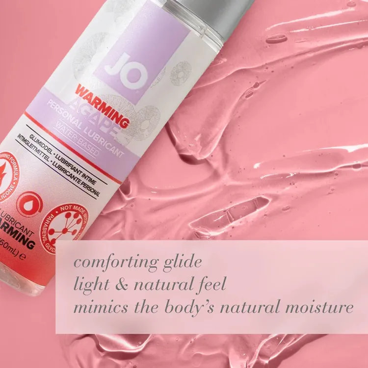 JO Agape Warming Water-Based Lubricant 2 oz. JO Agape Warming Water-Based Lubricant 2 oz.