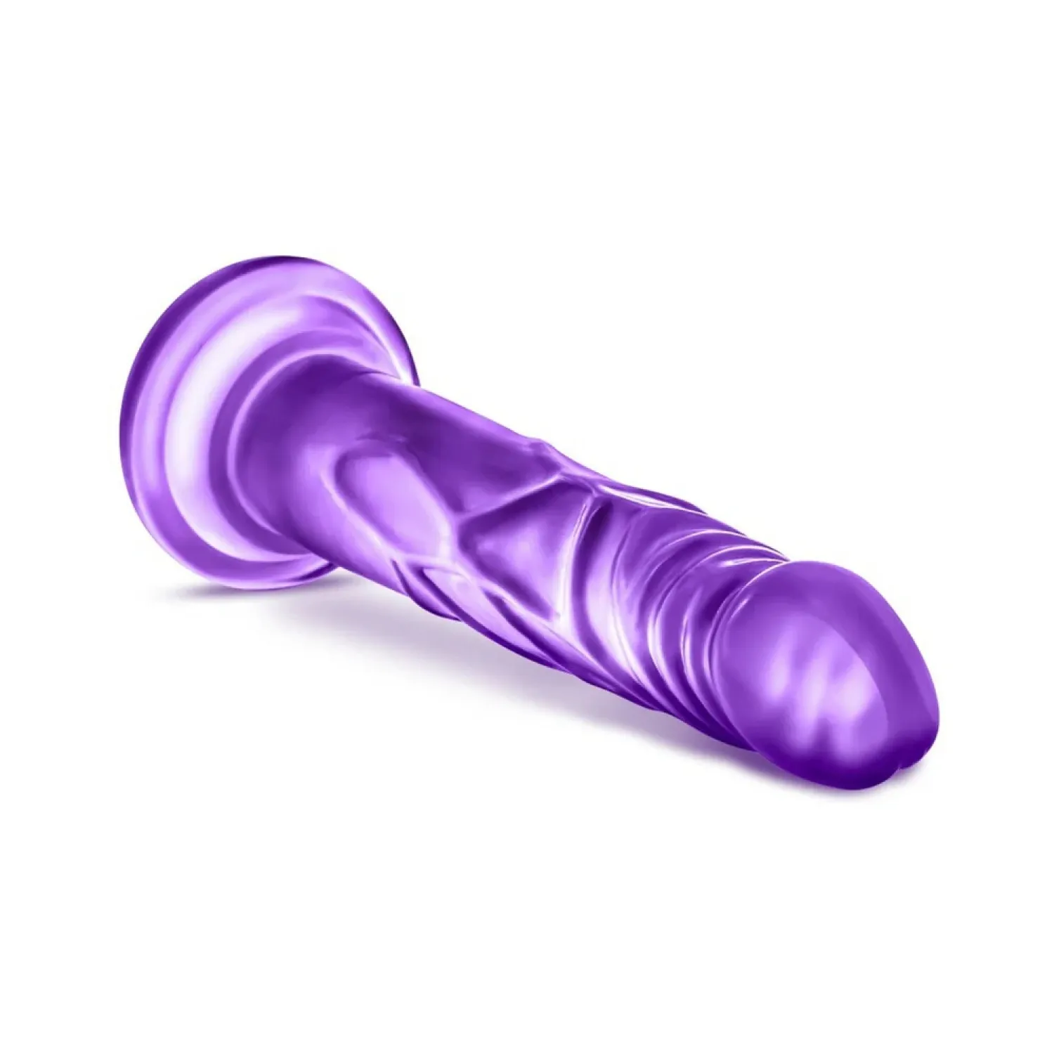 7.5 in. Realistic Dildo Purple