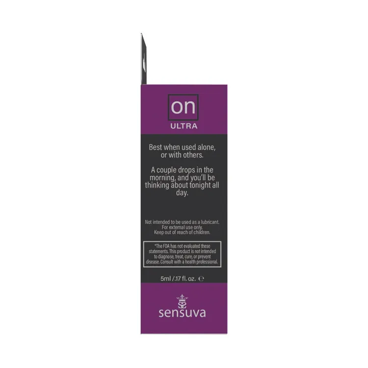 Sensuva ON Ultra Arousal Oil 5 ml (55782) by Sensuva | Lubricants | SlipDix.com Sensuva ON Ultra Arousal Oil 5 ml (55782) | SlipDix.com