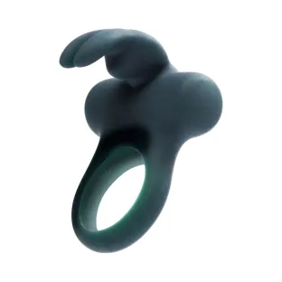VeDO Frisky Bunny Vibrating Couples Rabbit Cock Ring Black