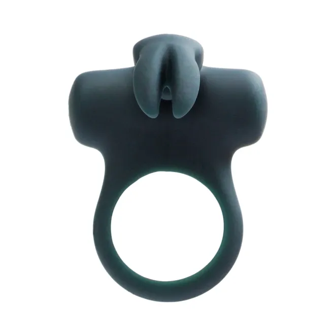 VeDO Frisky Bunny Vibrating Couples Rabbit Cock Ring Black