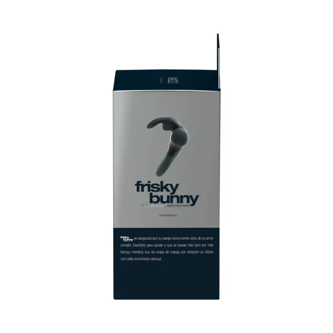 VeDO Frisky Bunny Vibrating Couples Rabbit Cock Ring Black