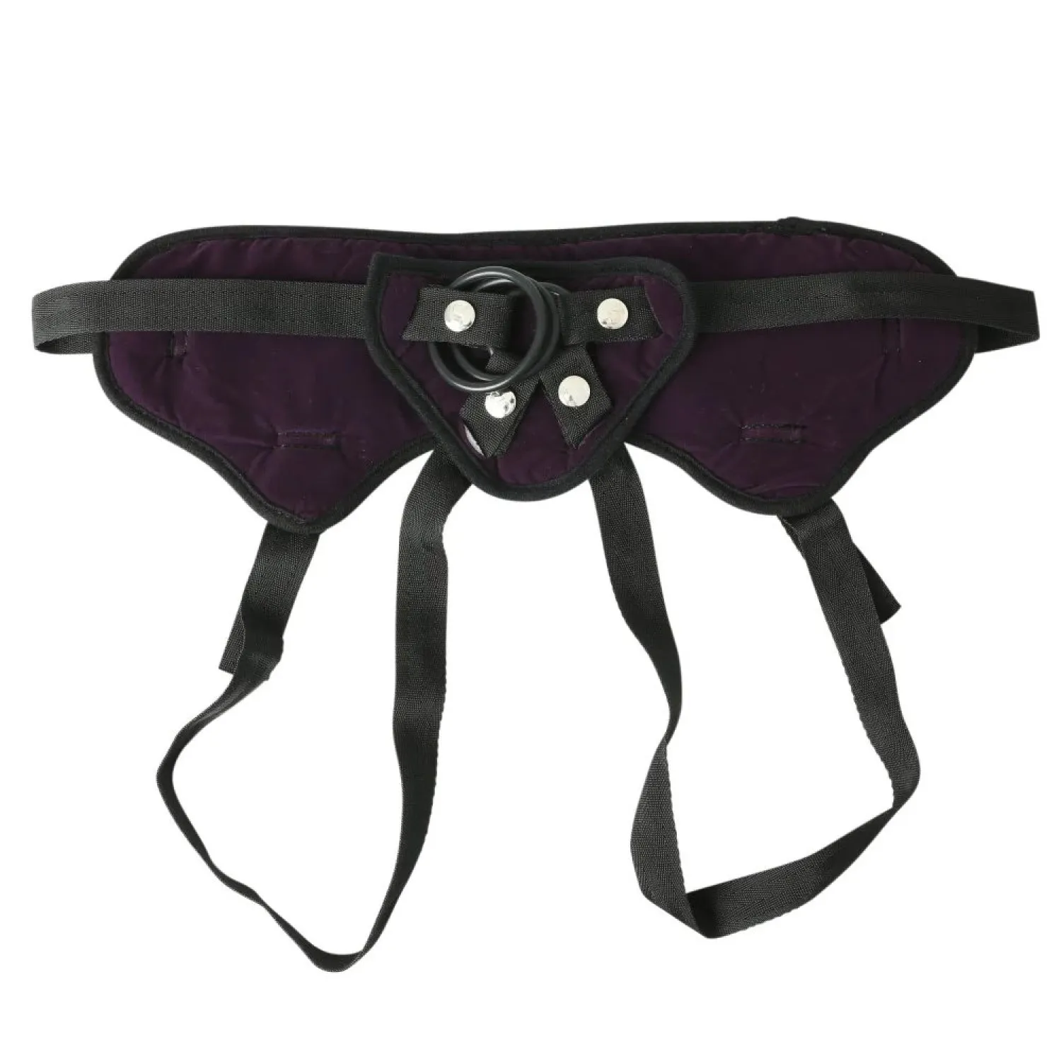 Adjustable Strap-On Harness Purple