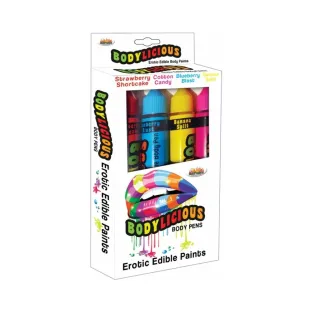 Bodylicious Edible Body Pens 4pk