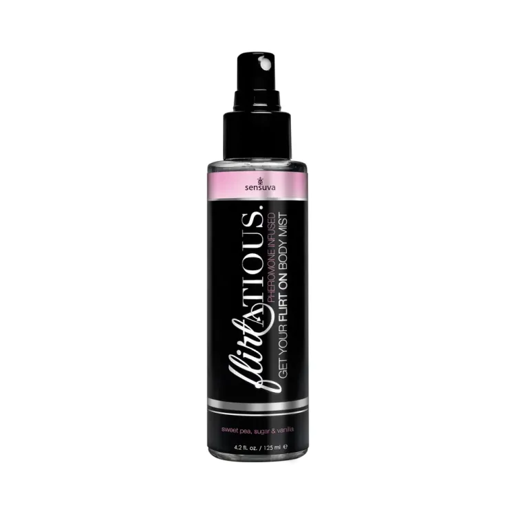 Sensuva Flirtatious Pheromone-Infused Body Mist Sweetpea 4.2 oz. Sensuva Flirtatious Pheromone-Infused Body Mist Sweetpea 4.2 oz.