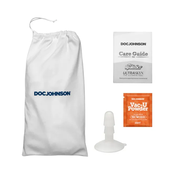 9.5 Inch Doc Johnson Vac-U-Lock Rob Piper Realistic Dildo