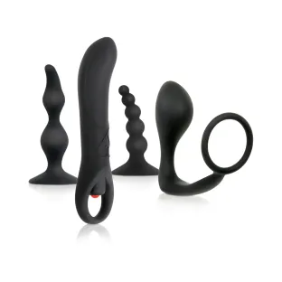 Intro To Prostate Kit 4-Piece Anal Play Set