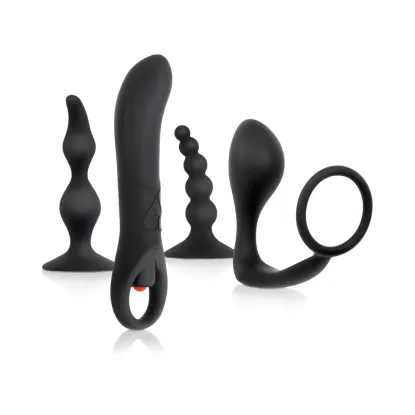 Intro To Prostate Kit 4-Piece Anal Play Set