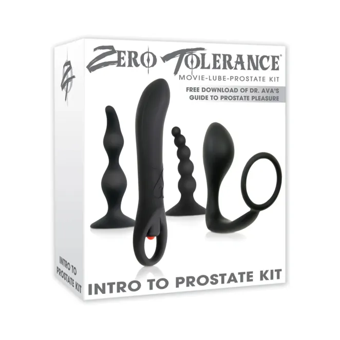 Intro To Prostate Kit 4-Piece Anal Play Set