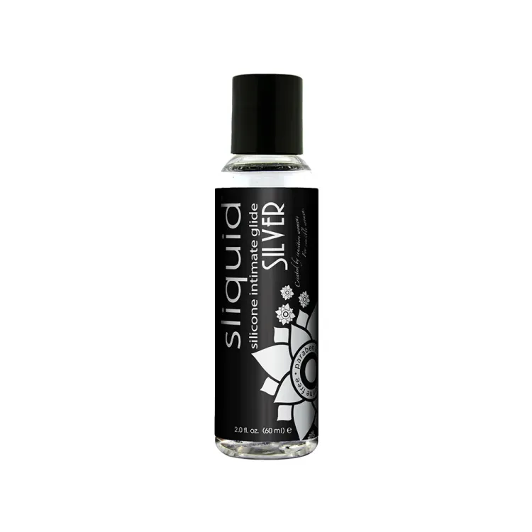 Sliquid Naturals Silver Silicone Lubricant 2 oz. Sliquid Naturals Silver Silicone Lubricant 2 oz.