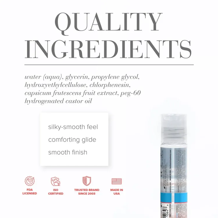 JO H2O Warming Water-Based Lubricant 1 oz. JO H2O Warming Water-Based Lubricant 1 oz.