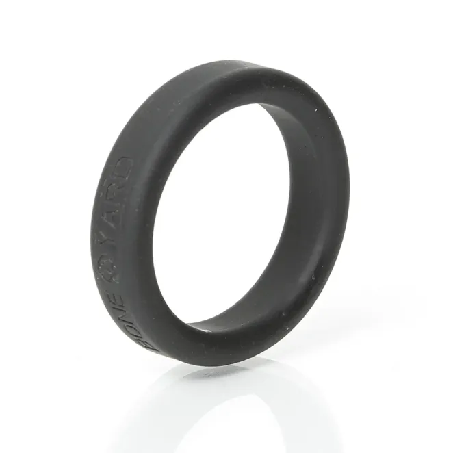 Boneyard Silicone Cock Ring 40mm Black