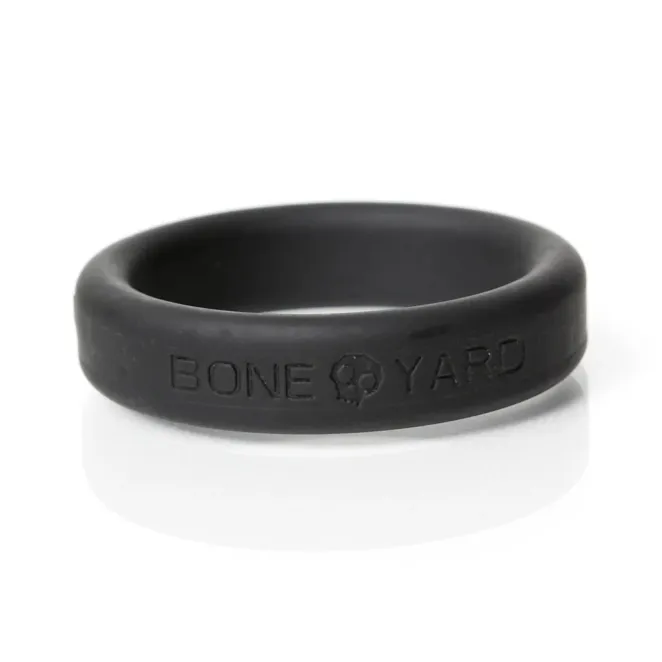 Boneyard Silicone Cock Ring 40mm Black