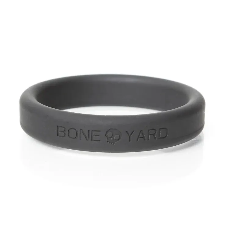 Boneyard Silicone Cock Ring 50mm Black Boneyard Silicone Cock Ring 50mm Black