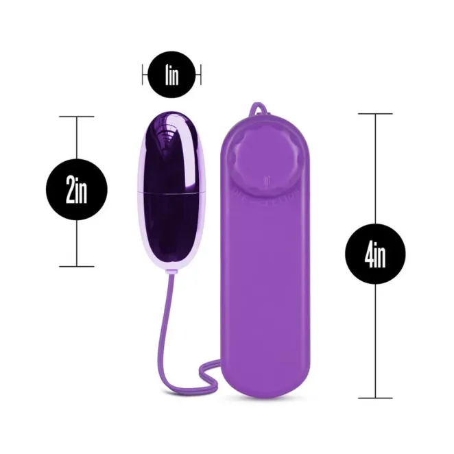 B Yours Remote-Controlled Egg Vibrator Purple