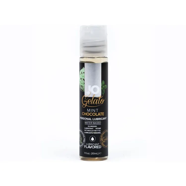 JO Gelato Mint Chocolate Flavored Water-Based Lubricant 1 oz. JO Gelato Mint Chocolate Flavored Water-Based Lubricant 1 oz.