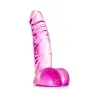 5.5 in. Realistic Dildo with Balls Pink 5.5 in. Realistic Dildo with Balls Pink